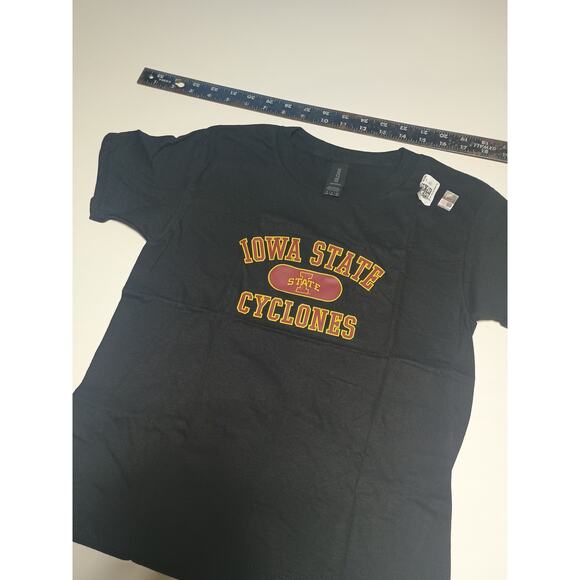 Iowa State Cyclones Black T-Shirt - Size Small - Picture 3 of 4